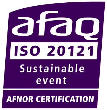 Egg Events - Afaq Iso 20121 sustainable event - Afnor certification